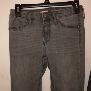 Dark Gray High Rise Jeggings